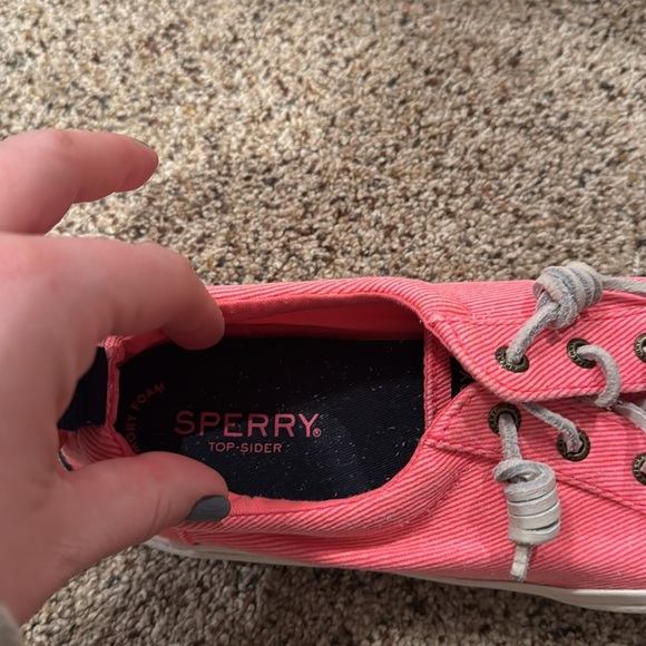 Sperry Top Sider Hot Pink Size 8 EUC - Picture 5 of 6